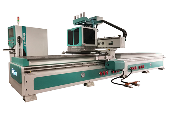 雙工位四工序開料機
